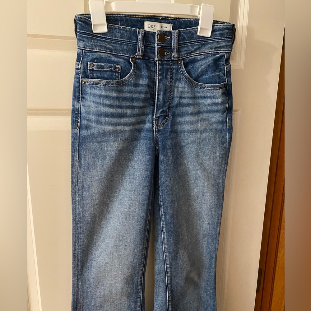 BKE Women's Dark Blue Denim Jeans